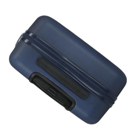 Roll Road FORMENTERA 5399225 Trolley Medio 65X46X24 cm 4 Ruote Rigido Blu Marino Navy