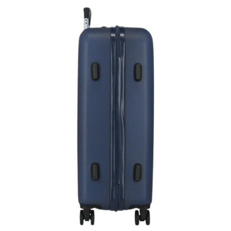 Roll Road FORMENTERA 5399225 Trolley Medio 65X46X24 cm 4 Ruote Rigido Blu Marino Navy