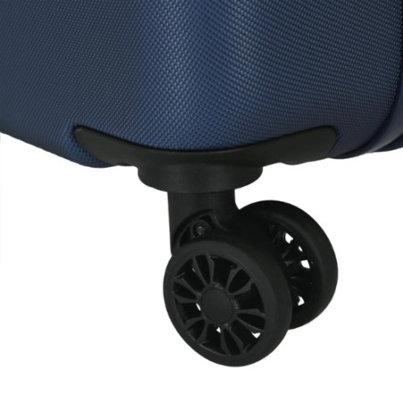 Roll Road FORMENTERA 5399225 Trolley Medio 65X46X24 cm 4 Ruote Rigido Blu Marino Navy