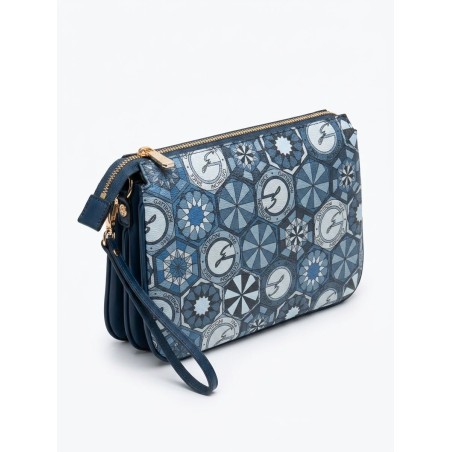 Gattinoni BINTD8391WZTLA9 TEOD.DAILY CROSSBODY Donna Con Doppia Cerniera Lapislazzuli