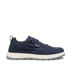 Docksteps JOURNEY LACE 7461 Scarpe Uomo Mocassino Nylon Laccio Elastico Navy