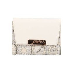 Gattinoni WINTD8355WZT877 TEODOSIA Portafoglio Flap Donna Alabaster