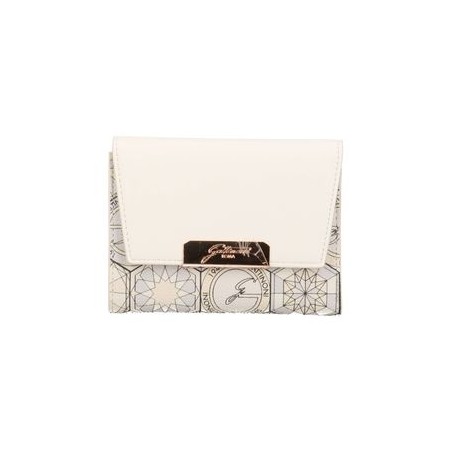 Gattinoni WINTD8355WZT877 TEODOSIA Portafoglio Flap Donna Alabaster