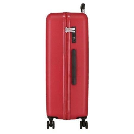 Roll Road FORMENTERA 5399227 Trolley Medio 65X46X24 cm 4 Ruote Rigido Rosso Granate