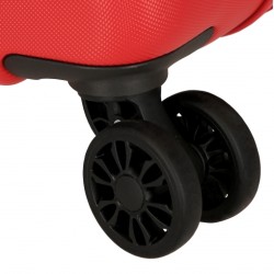Roll Road FORMENTERA 5399127 Trolley Cabina 55X38X20 cm 4 Ruote Rigido Rosso Granate 2