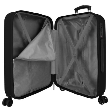 Roll Road FORMENTERA 5399321 Trolley Grande 75X52X27 cm 4 Ruote Rigido Black