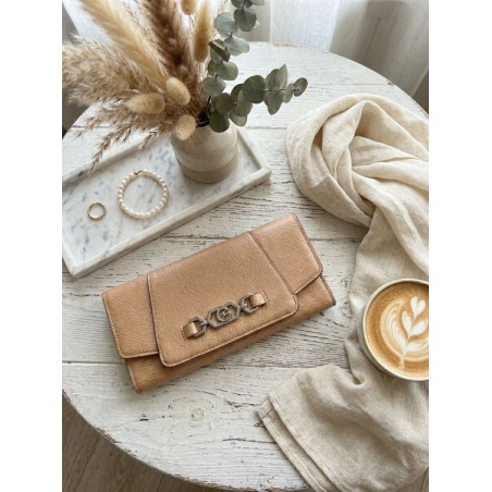 Gattinoni LESLIE WEN268758WWIN20 Pochette Portafoglio Donna Tan