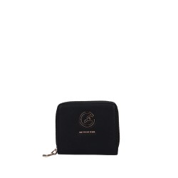 Gattinoni BINDN8418WVP00A Teodosia S Denise Soft Zip Wallet Donna Nero