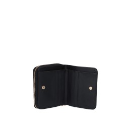 Gattinoni BINDN8418WVP00A Teodosia S Denise Soft Zip Wallet Donna Nero 2