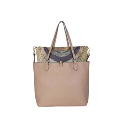 Gattinoni BIGP58171WVWT04NU Borsa Donna Shopping S Planetarium Reversibile Nude