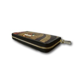 Gattinoni Planetarium BIGPL6454 L Zip Wallet Classic Black 2