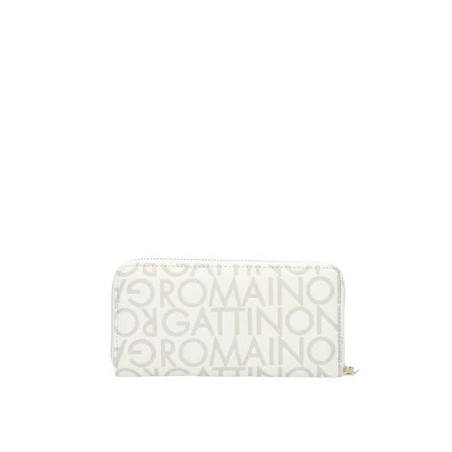 Gattinoni CHARLIE WEN4C8532WVP802 Zip Wallet  Portafogli L.Donna Off White