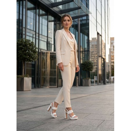 Laura Biagiotti 9755 Scarpe Donna Sandalo Tacco Alto White