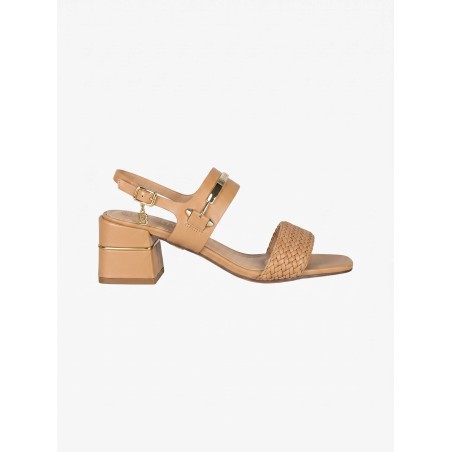 Laura Biagiotti 9745 Scarpe Donna Sandalo Tacco Medio Sand