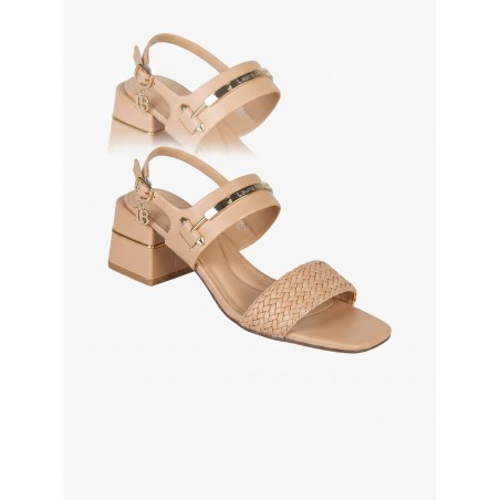 Laura Biagiotti 9745 Scarpe Donna Sandalo Tacco Medio Sand