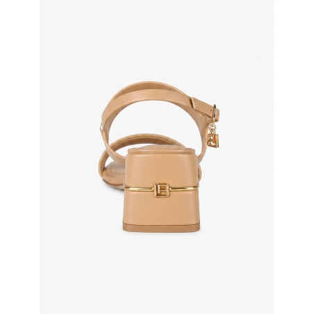 Laura Biagiotti 9745 Scarpe Donna Sandalo Tacco Medio Sand