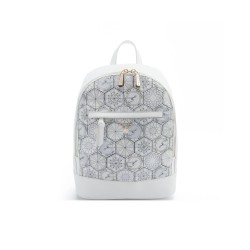 Gattinoni BINTD8006WZT877 Daily Soft  Backpack Zaino Donna Alabaster