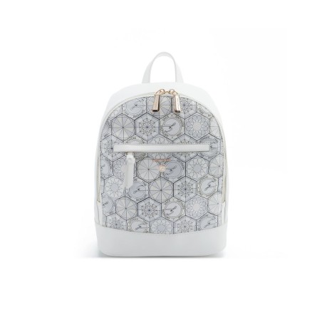 Gattinoni BINTD8006WZT877 Daily Soft  Backpack Zaino Donna Alabaster