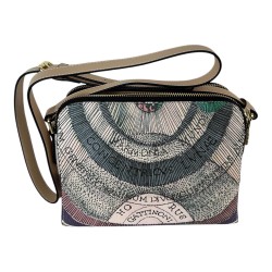 Gattinoni BIGPL6621WPQ003 Planetarium Crossbody Bag Double Zip Tracolla Classic Beige 2