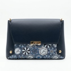 Gattinoni BINTD8356WZTLA9 Tracolla Flap Messenger New  Teodosia Lapislazzuli