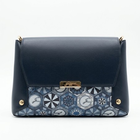 Gattinoni BINTD8356WZTLA9 Tracolla Flap Messenger New  Teodosia Lapislazzuli