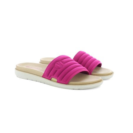 INBLU SF06 Ciabatte Donna Dual Density Fascia Larga Logo Azalea