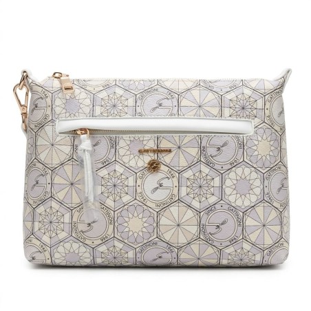 Gattinoni BINTD8394WZT877 TEOD.DAILY  Medium Beauty Donna Con Cerniera Alabaster
