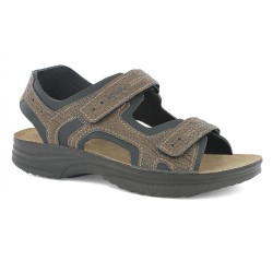 Inblu RY29 Sandalo Trakking Uomo Doppia Fascia a Strappo Testa Di Moro