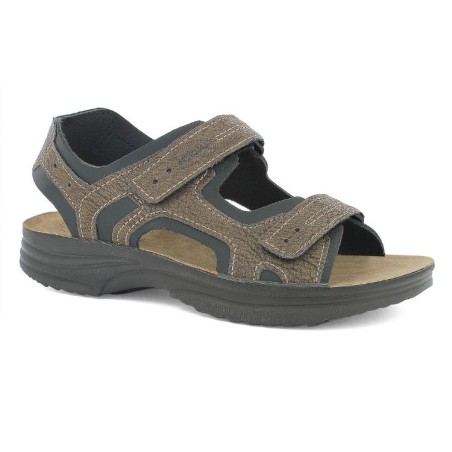 Inblu RY29 Sandalo Trakking Uomo Doppia Fascia a Strappo Testa Di Moro