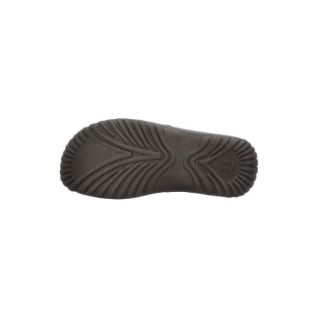 Inblu FN114 Ciabatta Uomo Doppia Fascia Incrocio a Strappo Nero