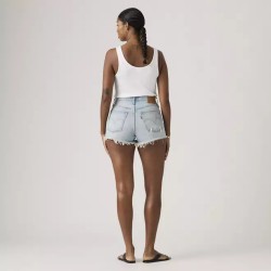 Levi's 501® 56327-0552 ORIGINAL Short Donna Vita Alta Azzurro 2