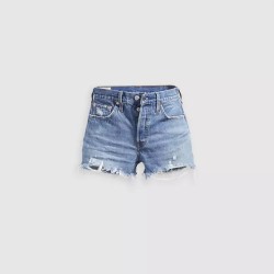 Levi's 501® 56327-0081 ORIGINAL Short Donna Vita Alta Blu
