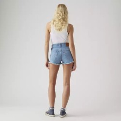 Levi's 501® 56327-0081 ORIGINAL Short Donna Vita Alta Blu 2