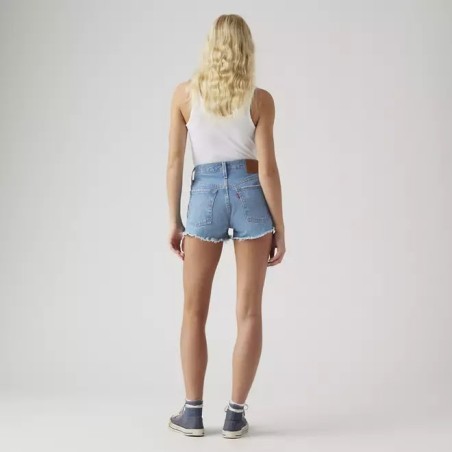 Levi's 501® 56327-0081 ORIGINAL Short Donna Vita Alta Blu