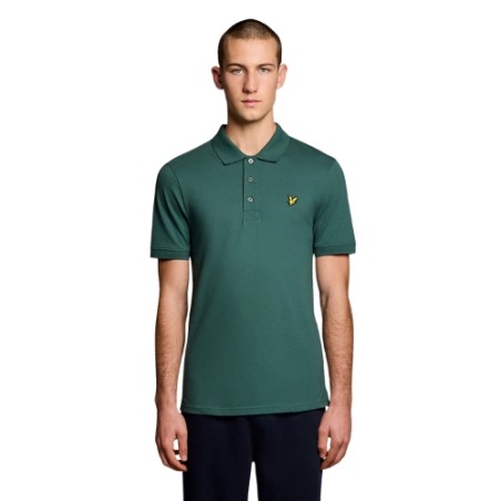 LYLE&SCOTT Est 1874 58019 Polo Uomo con Logo Everglade