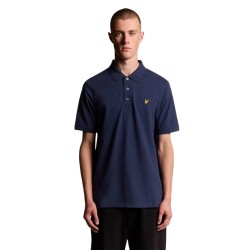 LYLE&SCOTT Est 1874 58019 Polo Uomo con Logo Blu Marine