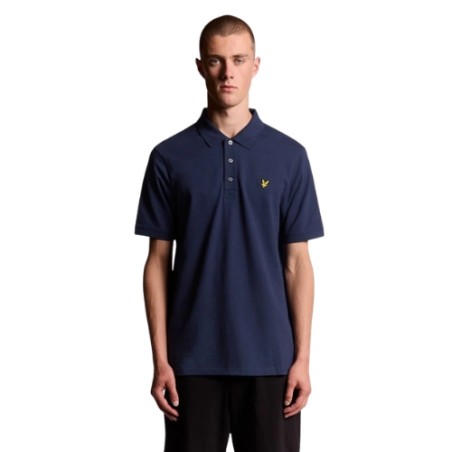 LYLE&SCOTT Est 1874 58019 Polo Uomo con Logo Blu Marine