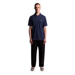 LYLE&SCOTT Est 1874 58019 Polo Uomo con Logo Blu Marine 2