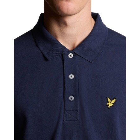 LYLE&SCOTT Est 1874 58019 Polo Uomo con Logo Blu Marine
