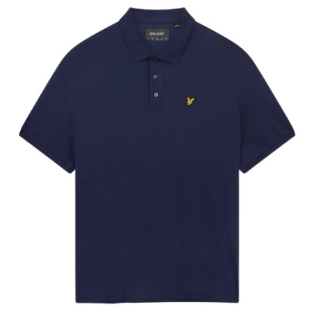 LYLE&SCOTT Est 1874 58019 Polo Uomo con Logo Blu Marine