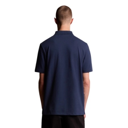 LYLE&SCOTT Est 1874 58019 Polo Uomo con Logo Blu Marine