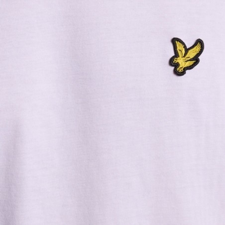 LYLE&SCOTT Est 1874 T-Shirt Maglietta Uomo Mezza Manica con Logo White