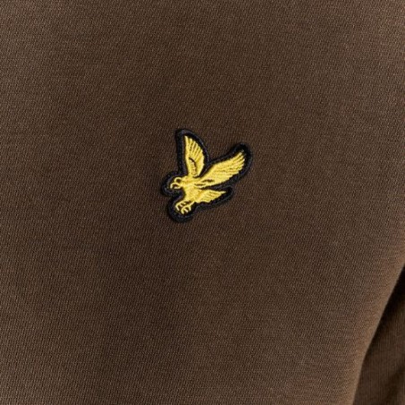 LYLE&SCOTT Est 1874 T-Shirt Maglietta Uomo Mezza Manica con Logo Verde Olive