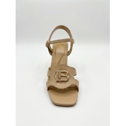 Laura Biagiotti 9752 Scarpe Donna Sandalo con Cinturino Tacco Alto Beige 2