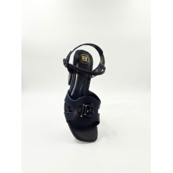 Laura Biagiotti 9752 Scarpe Donna Sandalo con Cinturino Tacco Alto Black 2