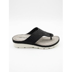 Riposella ADELE WC00BX Ciabatte Donna Infradito Nero