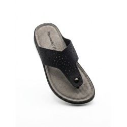 Riposella ADELE WC00BX Ciabatte Donna Infradito Nero 2