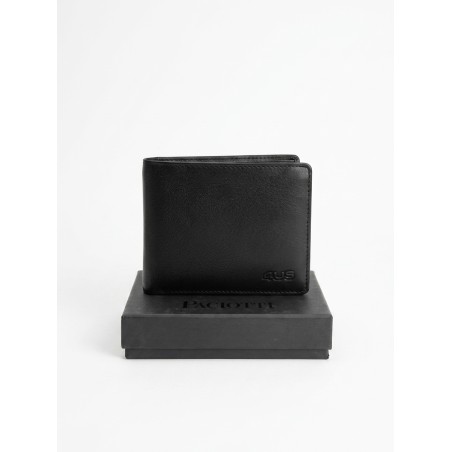 Paciotti 4US 10463 Portafogli Uomo con Porta Carte Vera Pelle Black
