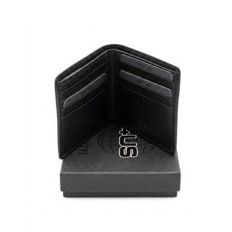 Paciotti 4US 10463 Portafogli Uomo con Porta Carte Vera Pelle Black