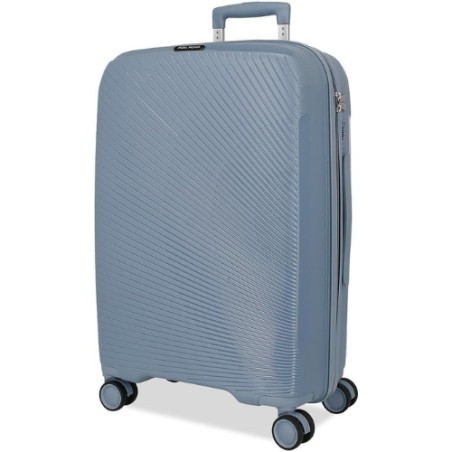 Roll Road Orbit 5499322 Trolley Grande 75X48,5X28 cm 4 Ruote Rigido Azzurro